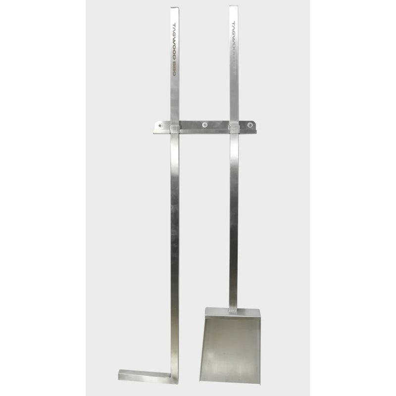 Tagwood BBQ11SSB BBQ Shovel & Coal Rake with Wall Bracket | GW STORE