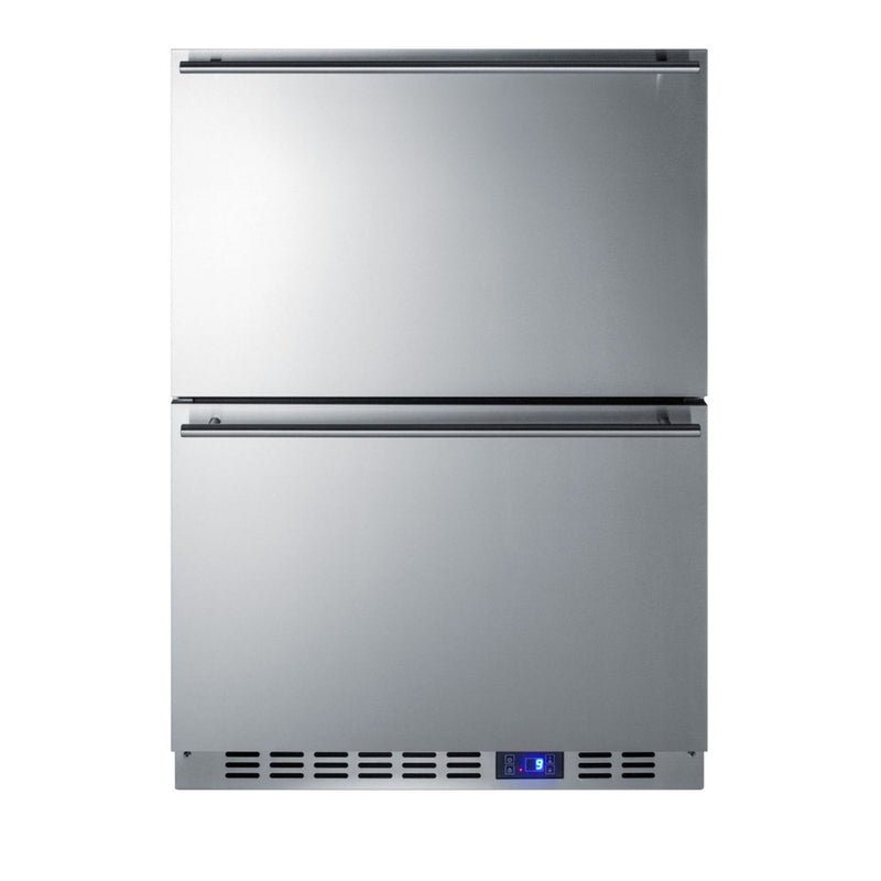 Summit SPFF51OS2D 24" Outdoor 2-Drawer All-Freezer