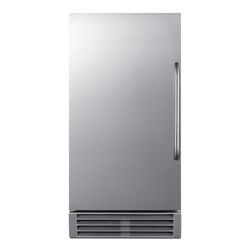 Summit BIM47OS Built-In Outdoor 50 lb. Clear Icemaker