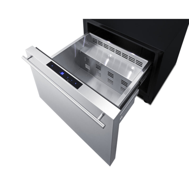 Summit SDR241OS 24" Wide Built-In Outdoor Drawer Refrigerator