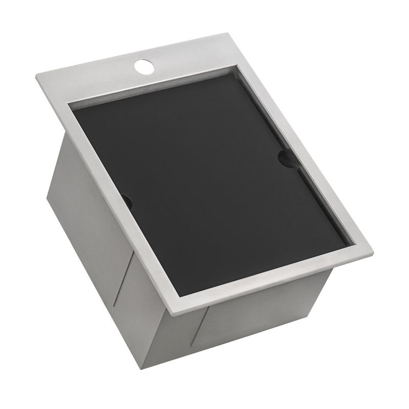 Ruvati Merino RVQ5210 15 x 20 inch Outdoor Sink Stainless Steel