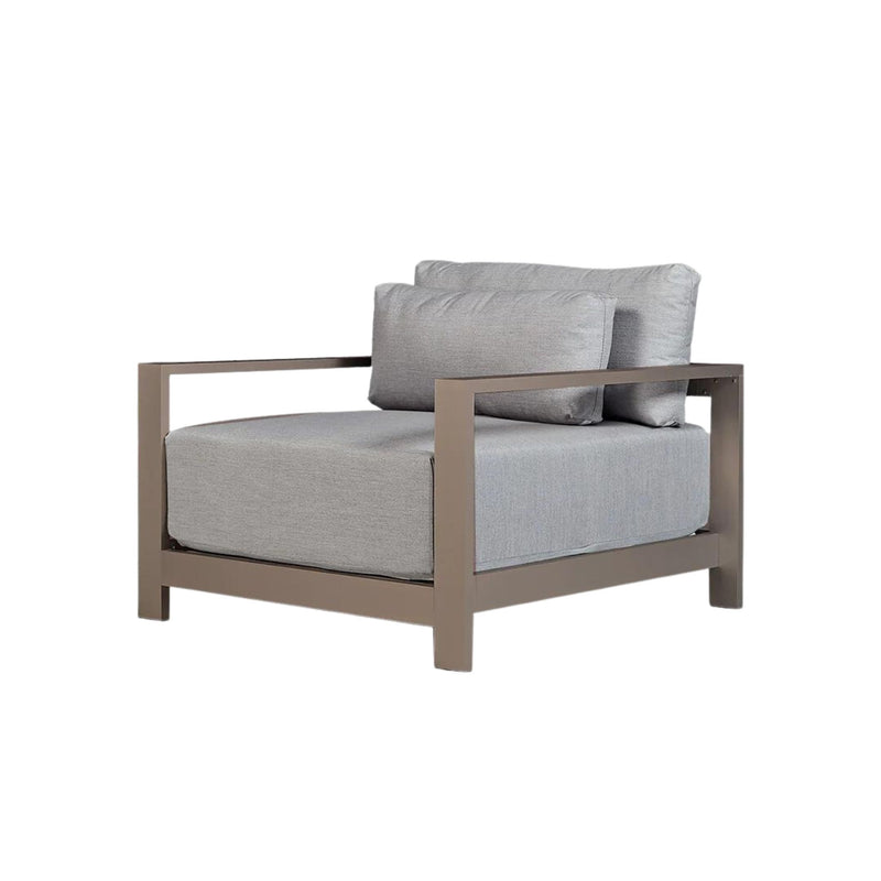 Pampa Living Iruya Single Pewter Outdoor Sofa