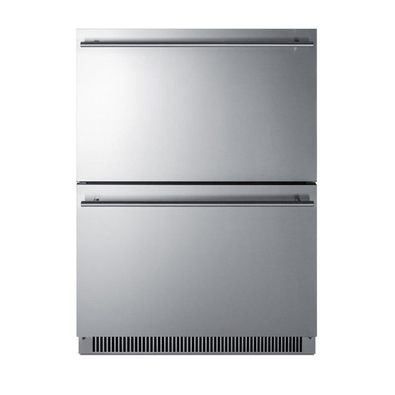 Summit ADFD2D24 24" Wide 2-Drawer All-Freezer, ADA Compliant