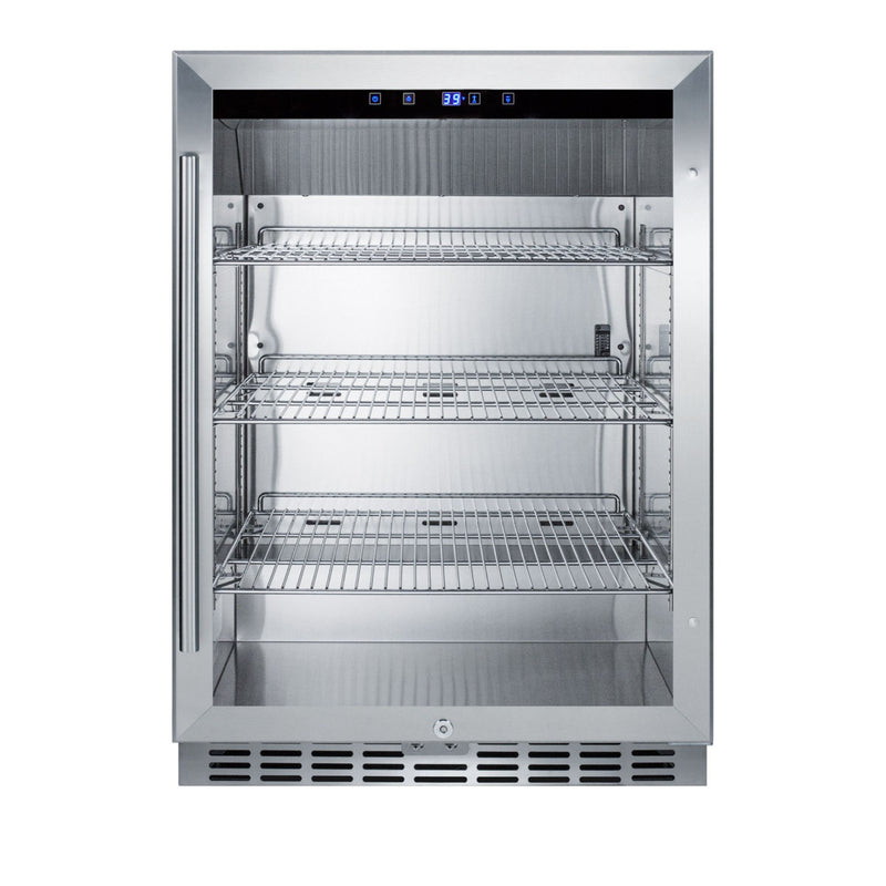 Summit SCR611GLOS 24" Wide Outdoor Beverage Center