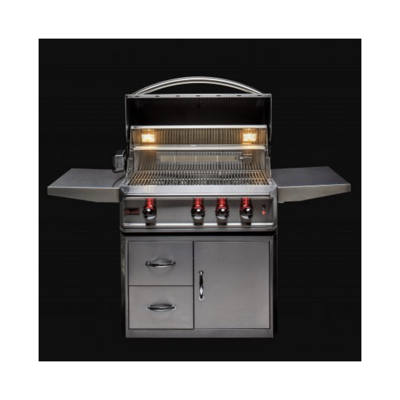 Blaze Professional LUX 34-Inch 3 Burner Built-In Gas Grill With Rear Infrared Burner