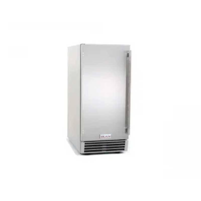 Blaze 50 Lb. 15-Inch Outdoor Ice Maker with Gravity Drain
