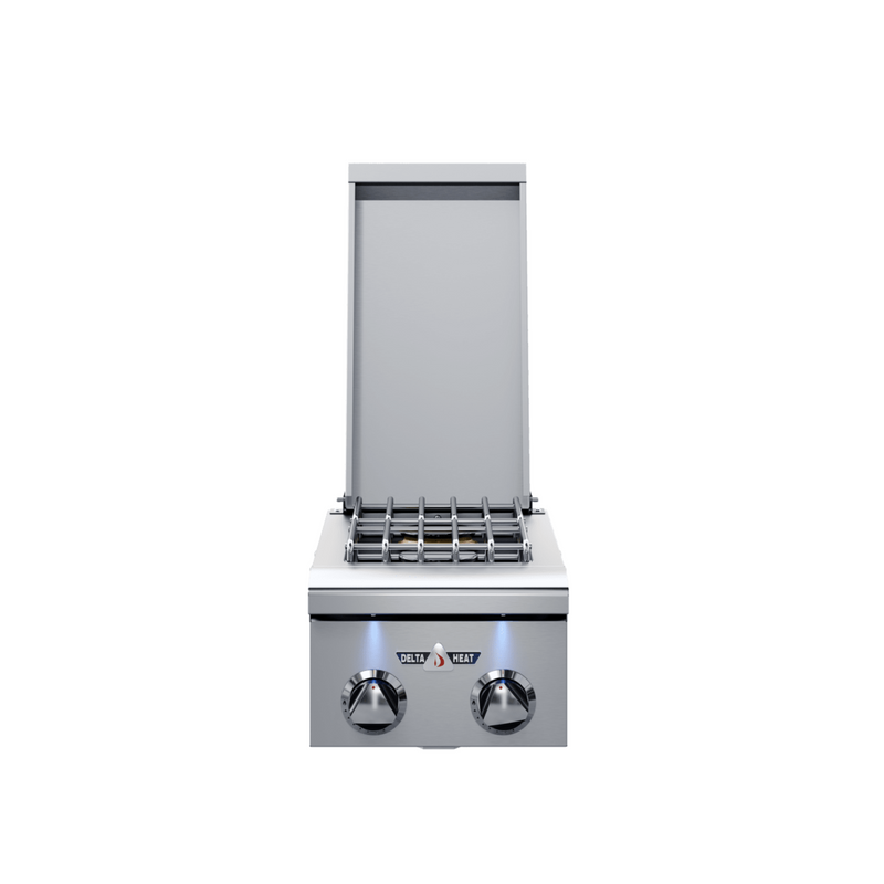 Delta Heat Built-In Double Gas Side Burners