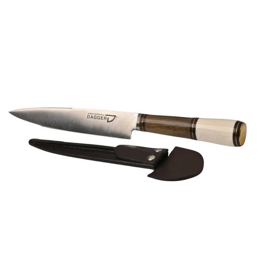Filos y Más Stainless Steel Knife with Wooden and Bone Handle | GW STORE