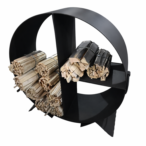 GW Pro 31-Inch Black Firewood Rack | GW STORE