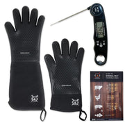 Grillnovations Digital Thermometer and Grilling Gloves Set | GW STORE