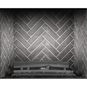 Napoleon Westminster Grey Herringbone Brick Decorative Panel for Elevation X 36 | GW STORE