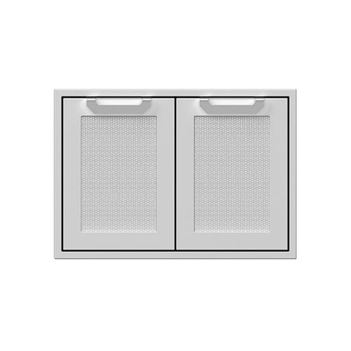 Hestan 30" Double Storage Doors Recessed Marquise Accented Panels | GW STORE