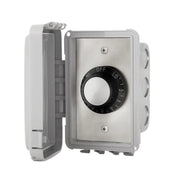 Infratech Single Flush Mount Input Regulator w/ Weatherproof Cover | GW STORE