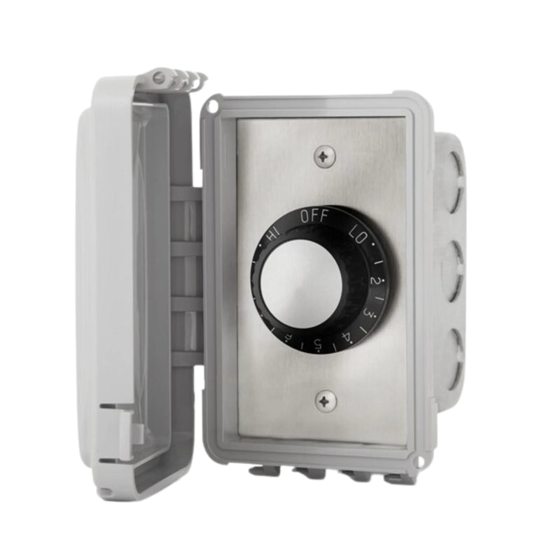 Infratech Single Flush Mount Input Regulator w/ Weatherproof Cover | GW STORE