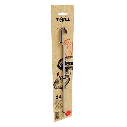Ingrill Stainless Steel Skewer Kit, Set of 4 | GW STORE