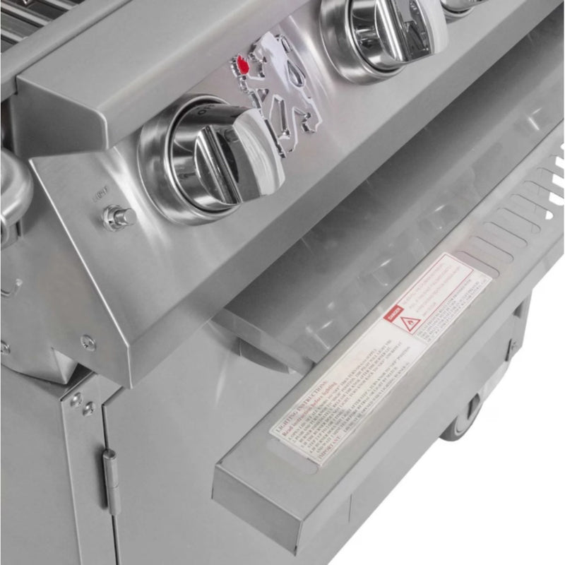 Lion L75000 32-Inch 4-Burner Stainless Steel Built-In Natural Gas Grill