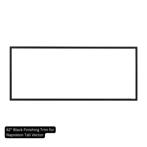 Napoleon Black 4pc. Finishing Trim for Tall Vector™ 62 | GW STORE