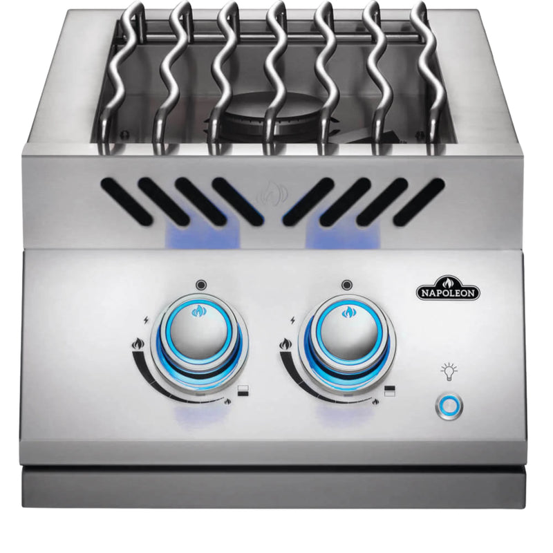 Napoleon Built-In 700 Series Dual Range Top Burner With SS Cover | GW STORE
