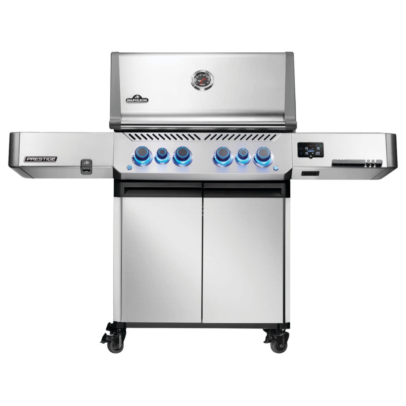 Napoleon New Prestige® 500 Connected RSIB Freestanding Gas Grill w/ Infrared Side and Rear Burner | GW STORE