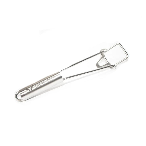 Steak & Beer Stainless Steel BBQ Grill Lifter Tool for Roasting Barrels | GW STORE