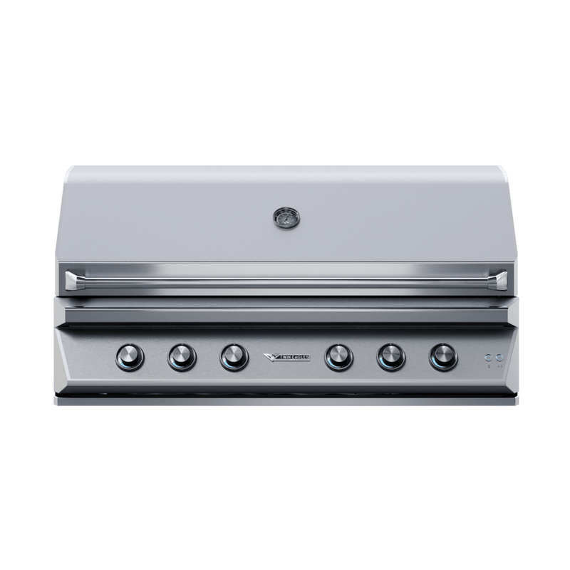 Twin Eagles 54-Inch 4-Burner Built-In Propane Gas Grill with Sear Zone & Two Infrared Rotisserie Burners