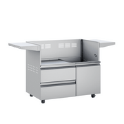 Twin Eagles 42'' Freestanding Outdoor Gas Grill Base with Storage Drawers & Single Door | GW STORE