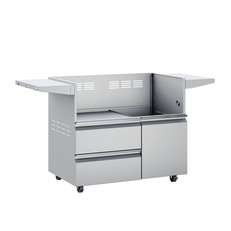 Twin Eagles 42'' Freestanding Outdoor Gas Grill Base with Storage Drawers & Single Door | GW STORE