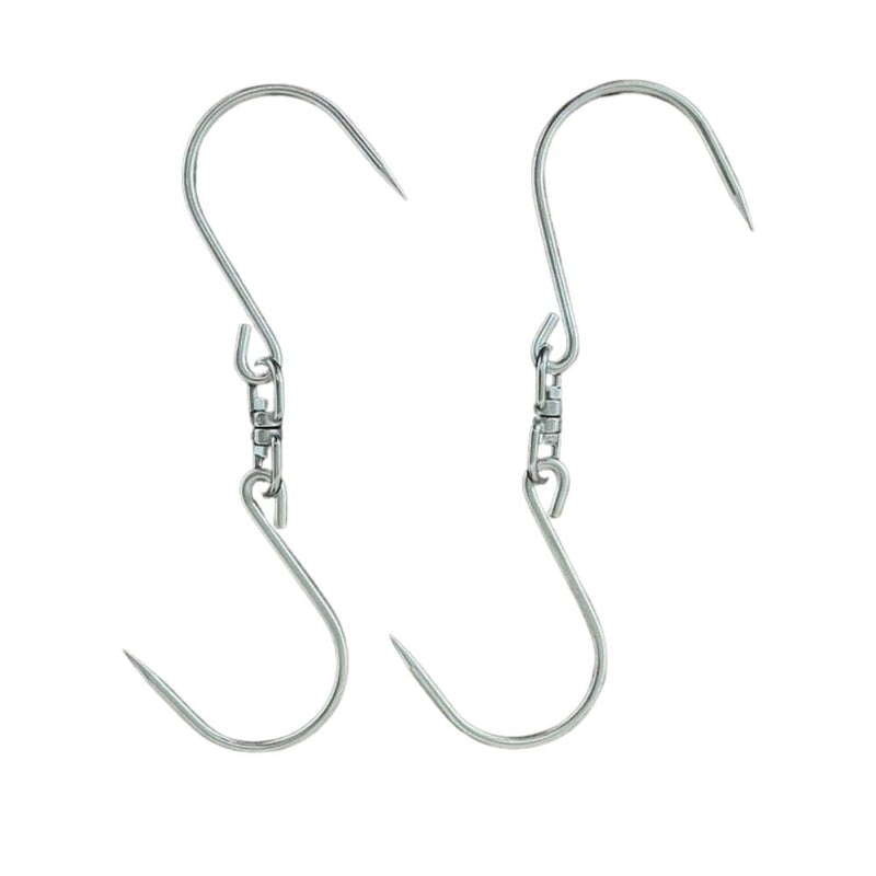 Tagwood BBQ75SS BBQ Extended S shape meat hook (1 unit) | GW STORE