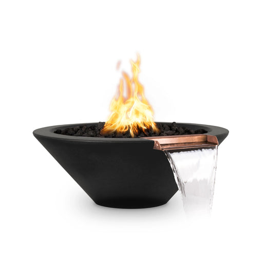 The Outdoor Plus Concrete Natural Gas Cazo Fire & Water Bowl | GW STORE