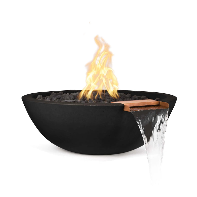 The Outdoor Plus Concrete Sedona Fire & Water Bowl Natural Gas | GW STORE