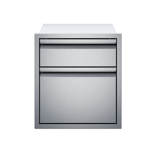 Twin Eagles 19-Inch Stainless Steel Double Access Drawer - TESD192-B | GW STORE