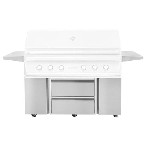 Twin Eagles 54-Inch Grill Cart With Two Storage Drawers & Two Access Doors | GW STORE