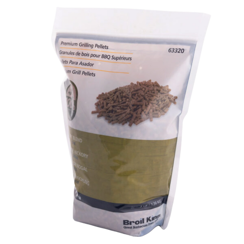 Broil King Premium Hickory Blend Pellets 3 lb Bag | GW STORE