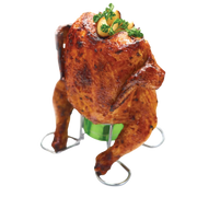 GrillPro Chrome Wire Chicken Roaster | GW STORE