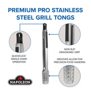 Napoleon Premium Grill Tongs - Essential Series | GW STORE