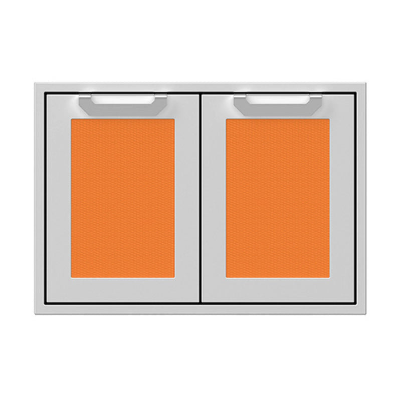 Hestan 30-Inch Double Access Door Recessed Marquise Accented Panels S