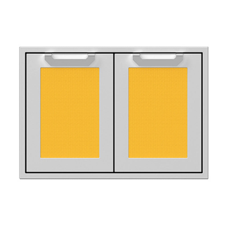 Hestan 30-Inch Double Access Door Recessed Marquise Accented Panels S