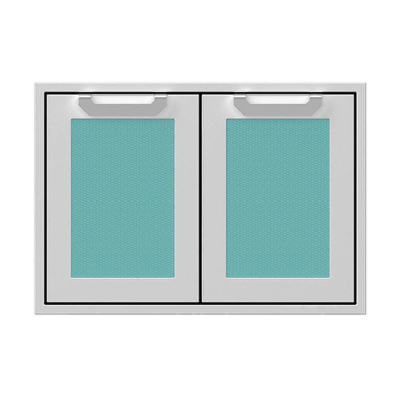 Hestan 30-Inch Double Access Door Recessed Marquise Accented Panels S