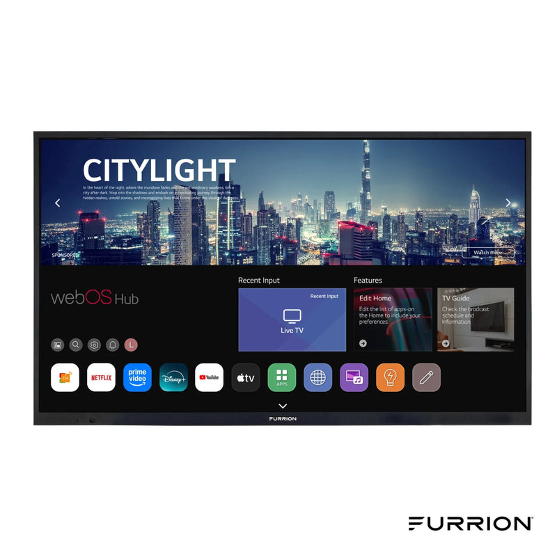 Furrion Aurora® Partial-Sun Premier 4K LED Outdoor Smart TV | GW STORE