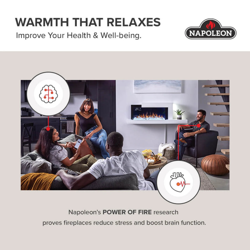 Napoleon Astound 50 FlexMount Electric Fireplace | GW STORE