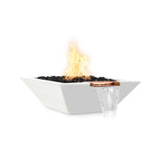 The Outdoor Plus Natural Gas Concrete Maya Fire & Water Bowl | GW STORE