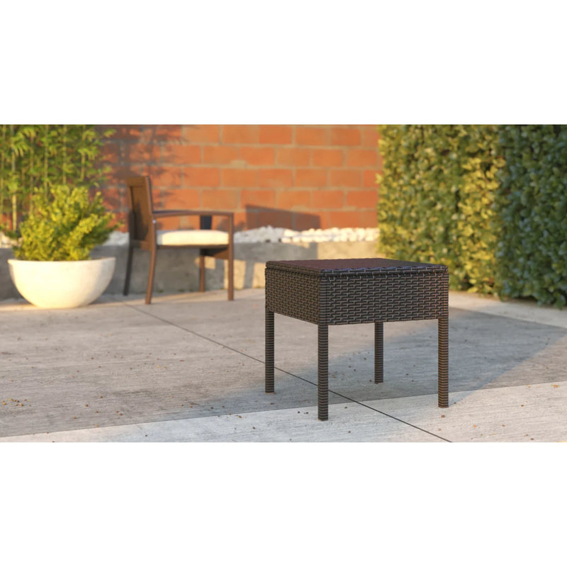 Well Traveled Living Bern Balcony Chat Set in Mocha Wicker | GW STORE