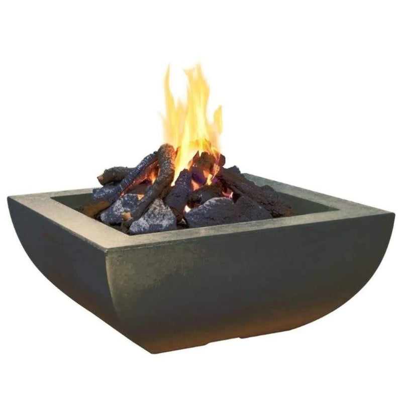 American Fyre Desings 36 Inch Bordeaux Square Fire Bowl | GW STORE