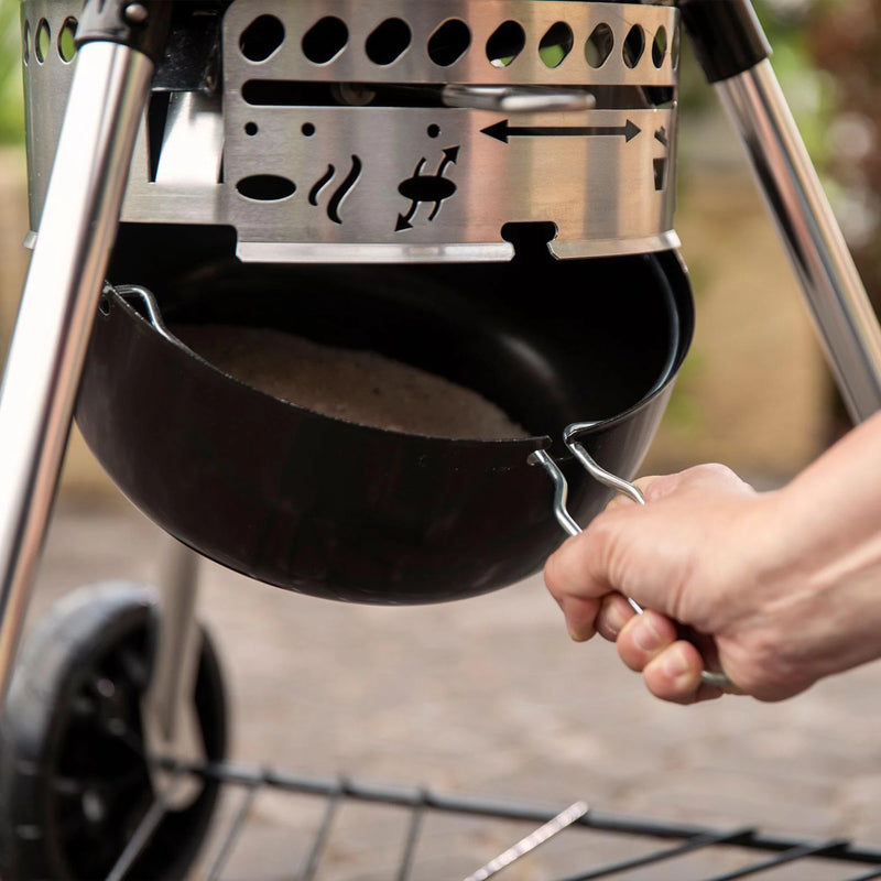 Weber Master Touch 26-Inch Charcoal Grill w/ Gourmet BBQ System Cooking Grate - Black | GW STORE