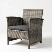 Well Traveled Living Jareth Wicker Patio Set | GW STORE