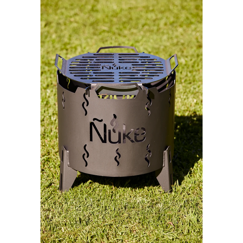 Nuke Fogon 40 Fire Pit Grill w/ Accessory Grate | GW STORE