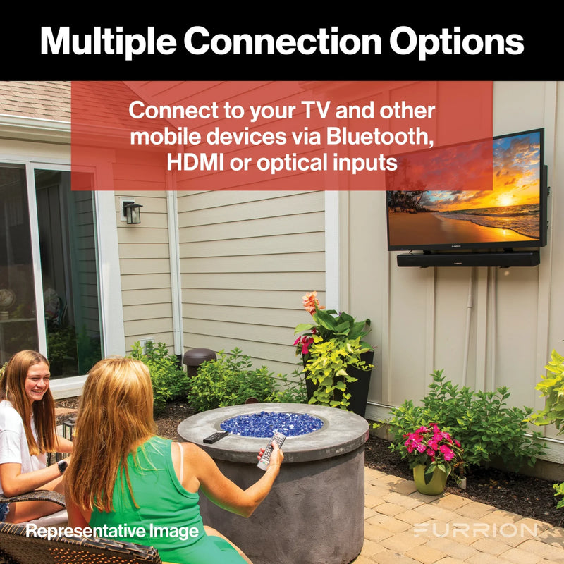 Furrion Aurora® 2.1 Outdoor Soundbar Speaker with Wireless Subwoofer #FSBNN30MX | GW STORE