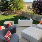 The Outdoor Plus Pismo Powder Coated Propane Gas Fire Pit | GW STORE
