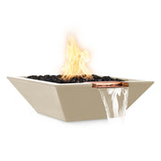 The Outdoor Plus Natural Gas Concrete Maya Fire & Water Bowl | GW STORE