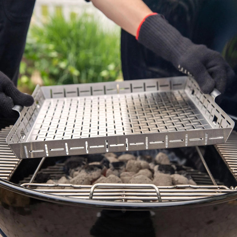 Weber Master Touch 26-Inch Charcoal Grill w/ Gourmet BBQ System Cooking Grate - Black | GW STORE
